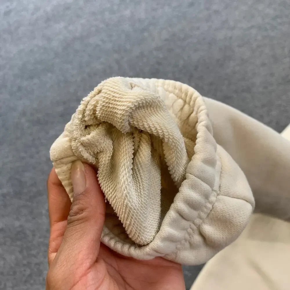 Vuori Sweatpant Women S Small Cream Sedona French Terry Drawstring *READ